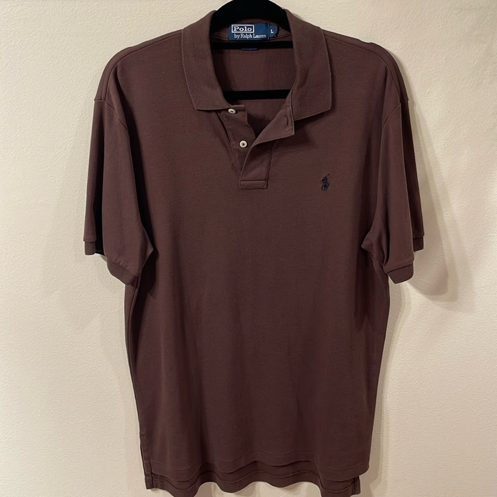 Brown polo